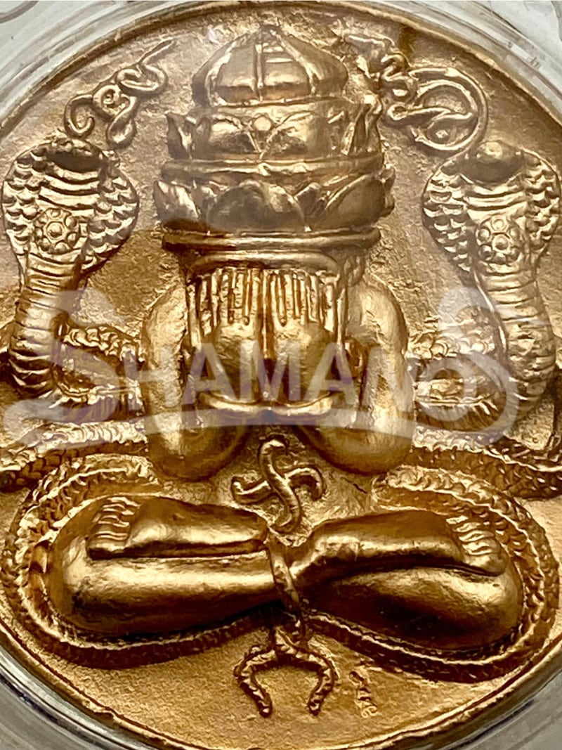 Amuleto PROTETTIVO - MEDAGLIONE DI PHRA PIDRA COI NAGA