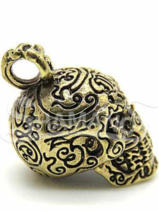 Amuleto CONTRO IL MALOCCHIO E LE INVIDIE - TESCHIO PORTAFORTUNA