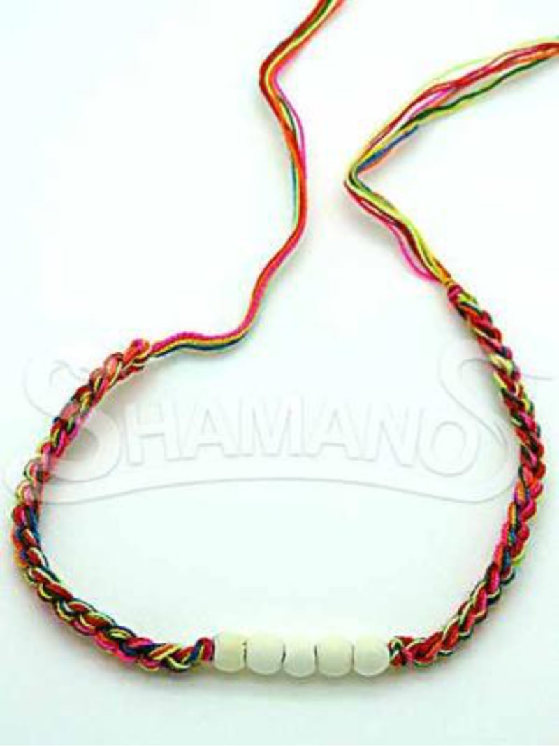 Braccialetto Buddhista 5 Perle - PORTA FORTUNA e SOLDI