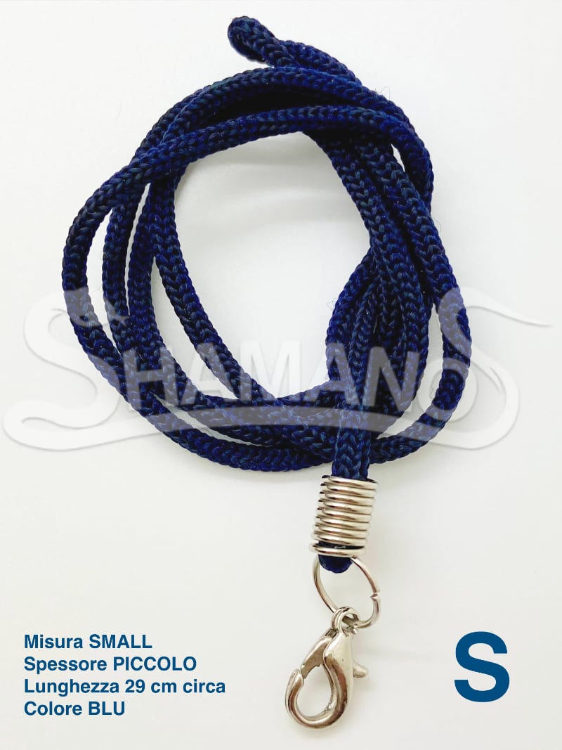 COLLANA per AMULETI e TALISMANI - Misura S, Colore BLU