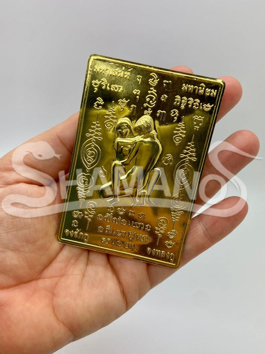 PIASTRA DORATA per UOMINI - POTENZIA AL MASSIMO FASCINO MASCHILE, VIRILITA', CARISMA E ATTRAZIONE FEMMINILE