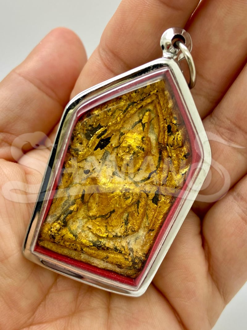 Amuleto PROTETTIVO CONTRO LE ENERGIE NEGATIVE - IL BUDDHA FOGLIA D'ORO