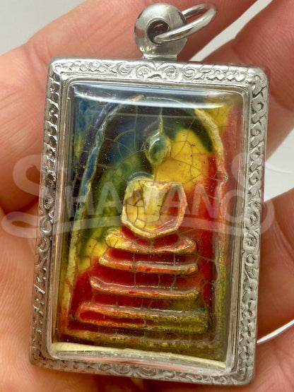 Amuleto Protettivo Portafortuna Phra Somdej Rainbow