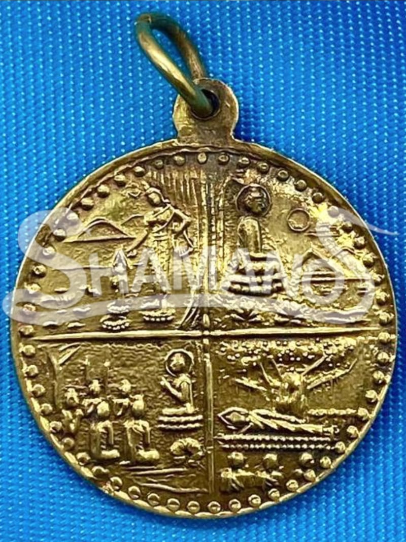 Amuleto PROTETTIVO e PORTAFORTUNA - Medaglia di Buddha