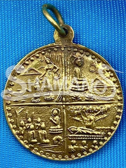 Amuleto PROTETTIVO e PORTAFORTUNA - Medaglia di Buddha