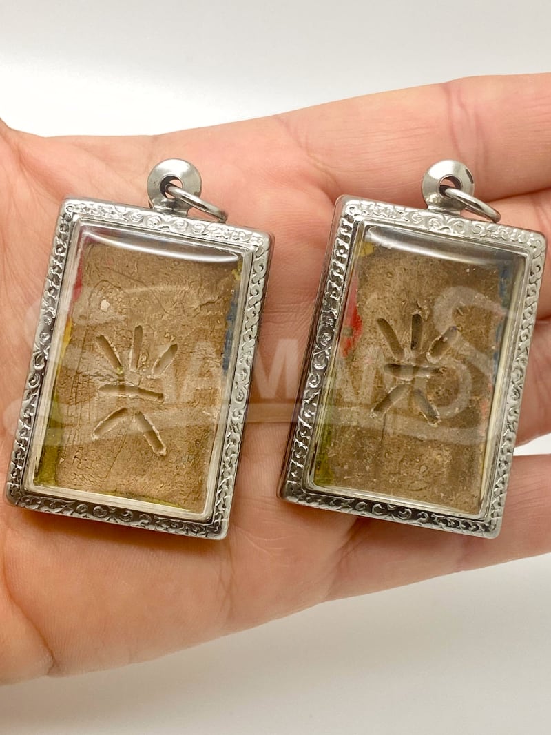 Amuleto Protettivo Portafortuna Phra Somdej Rainbow