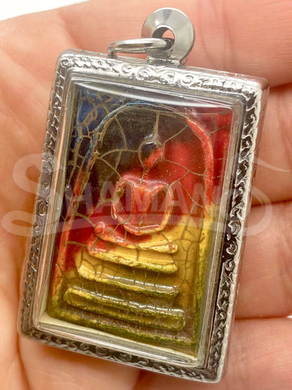 Amuleto Protettivo Portafortuna Phra Somdej Rainbow