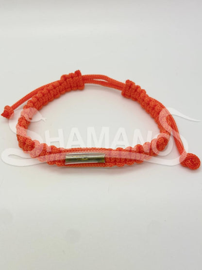 Braccialetto ARANCIONE thailandese - Richiamare SERENITA' ed ENERGIE POSITIVE